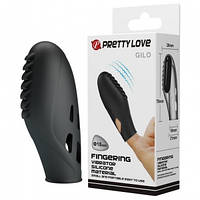 Вібратор - Pretty Love Gilo Finger Vibrator Black