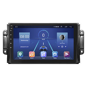 Штатна магнітола Lesko для Chery Tiggo 2 I 2016-2020 екран 9" 4/64Gb 4G Wi-Fi GPS Top Чері, фото 1