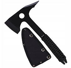 Сокира з чохлом туристична з паракордом Sturm Mil-Tec black 15508500