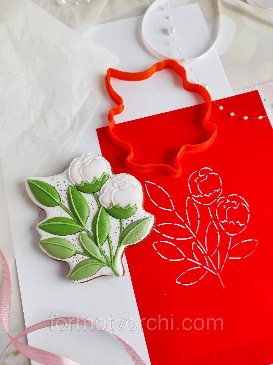 3D-формочки-вирубки для пряників "Павовна 3"