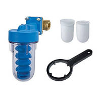 Фільтр дозувальний від накипу Atlas Filtri DOSAPLUS 4 1/2 (поворотна група) + 2 пом'якшувальні фільтри KIT