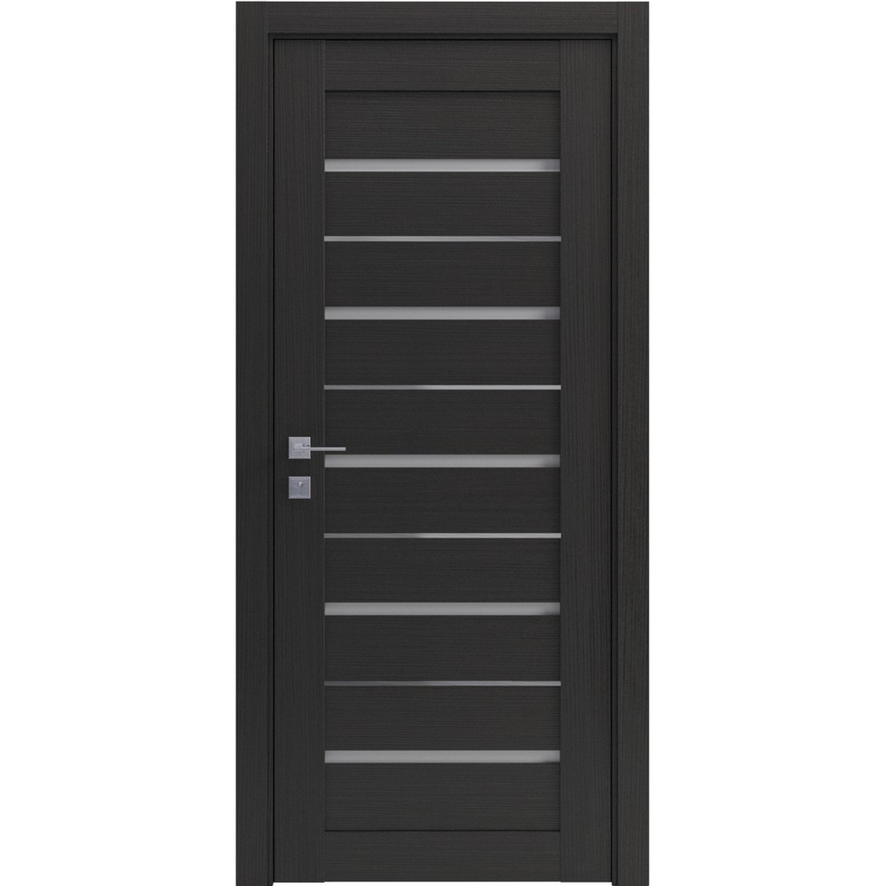 Двері колекції Modern модель Lazio ПГ (з вставкою зі скла), Венге