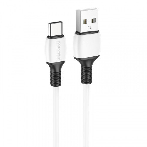 Кабель Borofone BX84 USB - Type-C 3.0A/1m (Білий)