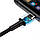 Кабель Baseus Cafule HW USB - Type-C 40W 5A/1m (CATKLF-PG1) (Сiро-Чорний), фото 5