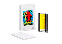 Папір для принтеру Xiaomi MiJia Photo printer set 80 sheets