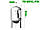 Бак гідроакумулятор 80л вертикальний фланець 1" макс 8 бар змінна EPDM мембрана toНАСОСИ, фото 5
