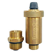 Автоматичний повітровідвідник із відсічним клапаном Tervix Pro Line 1/2