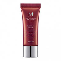 ВВ Крем зволожувальний і матувальний Missha M Perfect Cover BB Cream No23 Натуральний бежевий 20 мл