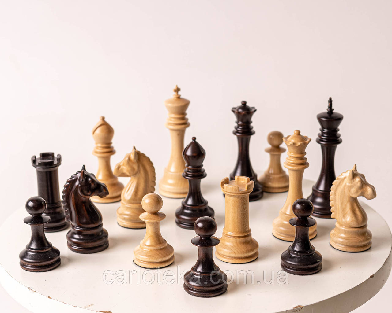 Шахматные фигуры из дерева ручной работы - фото 2 - id-p1765994044