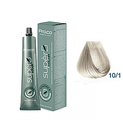 Фарба для волосся безаміачна Pro.Color Super B №10.11 Intensive Ash Lightest Blonde 100 мл