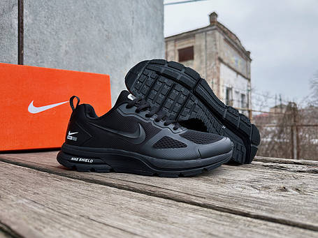 Чоловічі кросівки Nike Zoom Shield Black чорні, фото 1