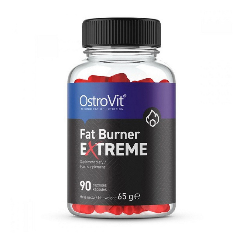 Комплексний Жироспалювач OstroVit Fat Burner Extreme 90caps, фото 1