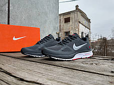 Чоловічі кросівки Nike Zoom Shield Grey Red сірі, фото 3