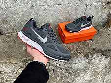 Чоловічі кросівки Nike Zoom Shield Grey Red сірі, фото 4