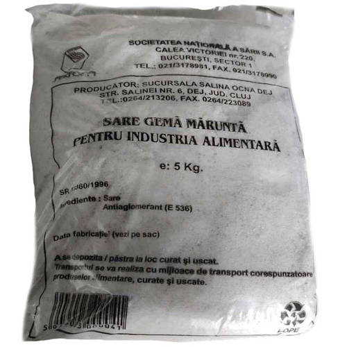 Купить Соль поваренная каменная, мешки 5 кг, цена 12.30 грн — Prom.ua ...