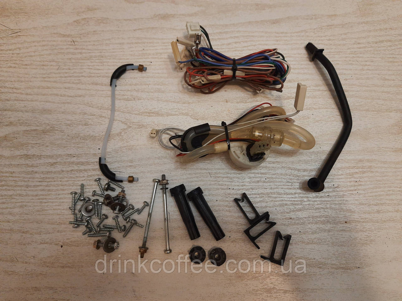 Дрібні деталі дроту шланг скидання тиску тощо для Кавомашини Delonghi ESAM 3000 ЕСО б/у, фото 1