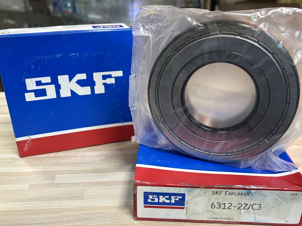 Підшипник 6312 ZZ C3, 80312 (60*130*31) SKF France