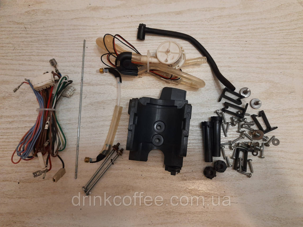 Дрібні деталі дроту шланг скидання тиску тощо для Кавомашини Delonghi ESAM 03.120 ЕСО б/у, фото 1