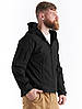 Тактична куртка Eagle Soft Shell JA-01 з флісом Black L, фото 7