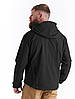 Тактична куртка Eagle Soft Shell JA-01 з флісом Black L, фото 9