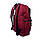 Рюкзак міський, 16 л, два відділи, кишеня на спинці, бокові кишені, 8093, розміри: 42*30*13 см, бордовий, фото 5
