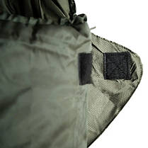 Спальний мішок ковдра Tramp Shypit 400 Wide з капюшоном лівий олива 220/100 (UTRS-060L-L) (Niz14174), фото 2