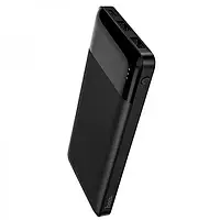 Зовнішній портативний акумулятор Hoco J72 10000mAh Black Easy Travel 37W