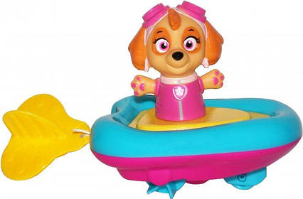 Іграшка для ванної Перо Paw Patrol Скай заводний човен (121917)