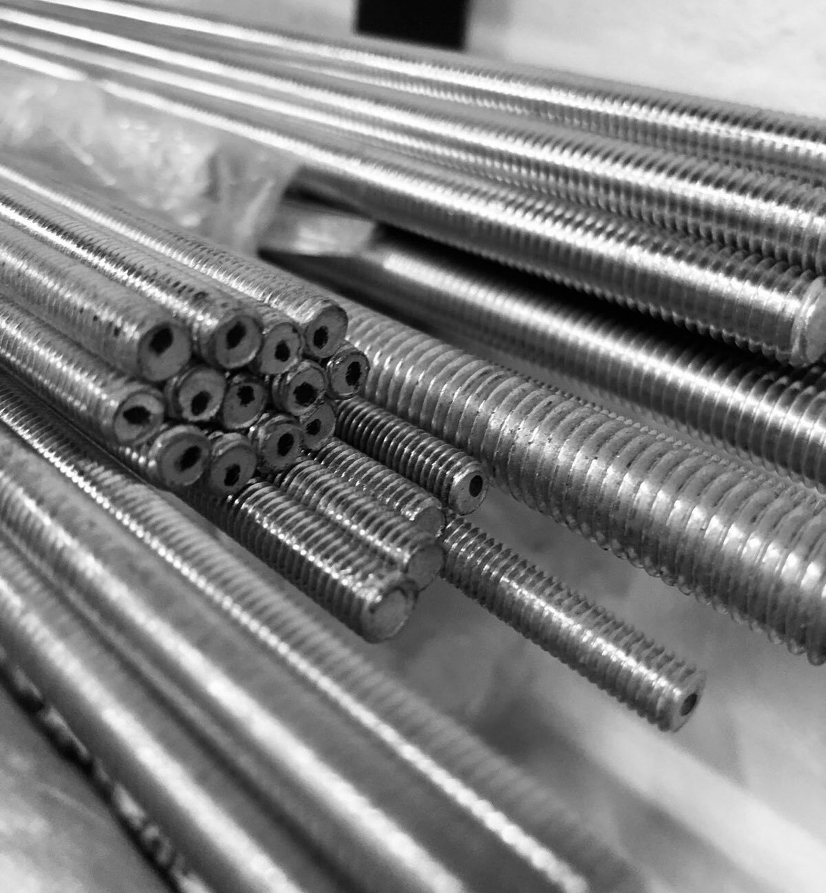 DIN 975 Шпилька різьбова М12х160 5.8 цинк, фото 1