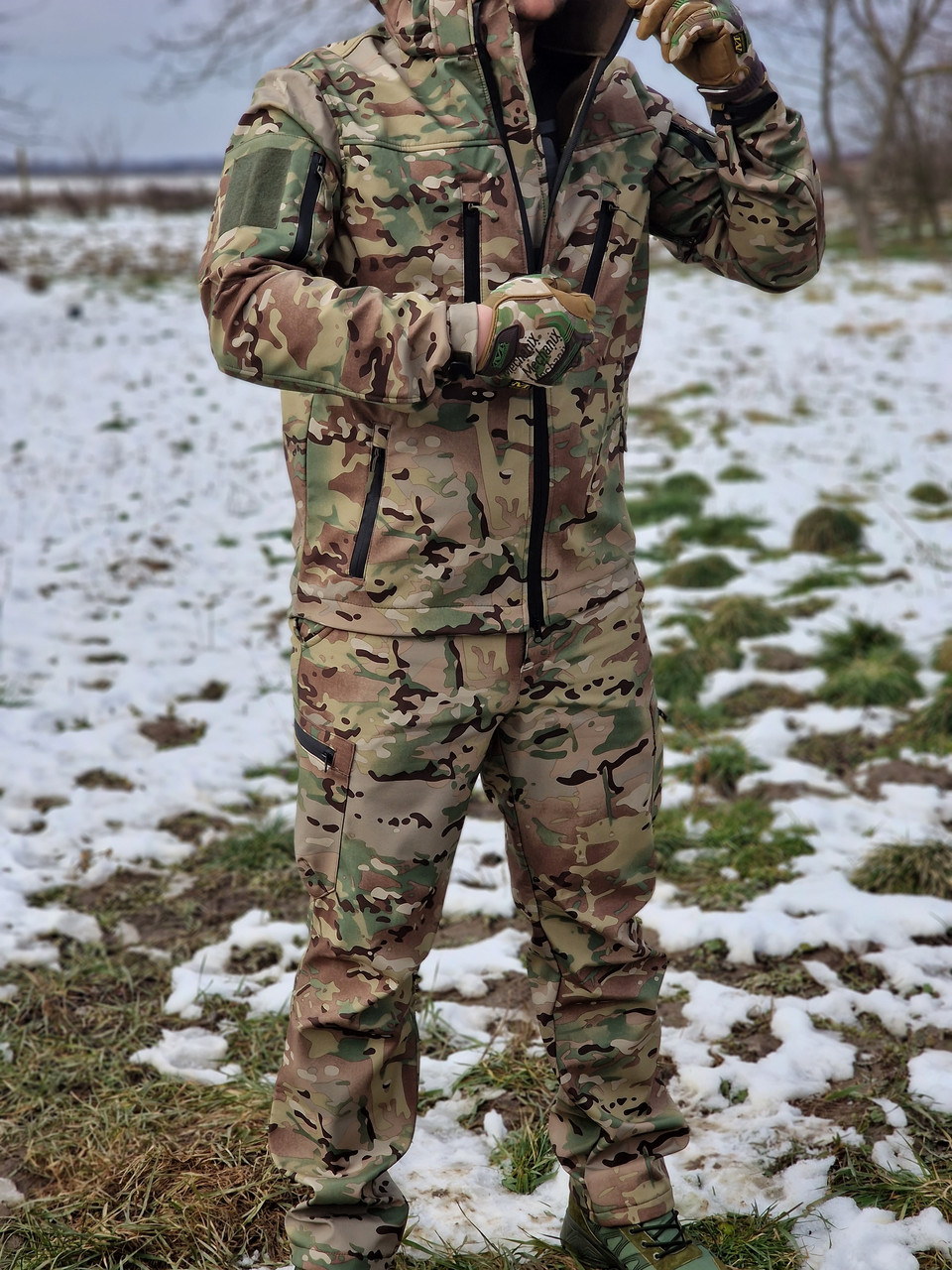 Костюм зимовий Soft Shell мультикам ЗСУ