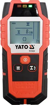 Професійний цифровий детектор прихованого проведення YATO YT-73131