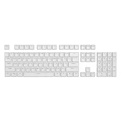 Набір кейкапів Hator First Ukrainian PBT keycaps White (HTS-136)