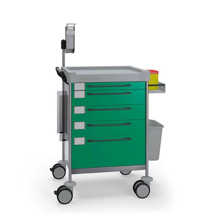 Процедурний простий візок 1618 G серії 100 Insausti, фото 1