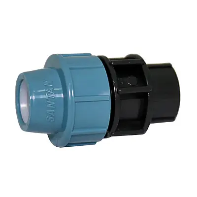 Муфта з внутрішньою різьбою 20х1/2" дюйма, для пластикових труб