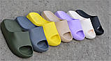 Дитячі шльопанці на товстій підошві хакі 30-31, фото 2