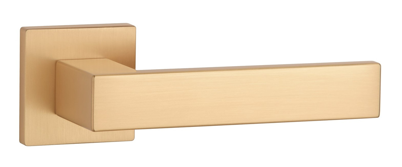 Ручка дверна Aprile AT Sulla Q 7S матова латунь (Польща)