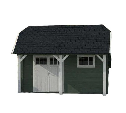 Сучасний сарай, госпблок для дачі з дерева 4.5х4,0 м. від виробника Modern barn - 77