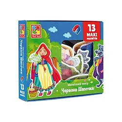 Магнітна гра Vladi Toys VT3206-52 театр Червона шапочка Укр