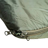 Спальний мішок ковдра Tramp Shypit 400 Wide з капюшоном правий олива 220/100 (UTRS-060L-R) (SHiz14175), фото 2