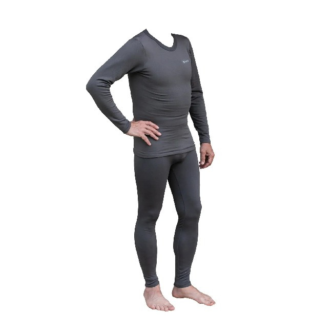 Термобілизна чоловіча зимова Tramp Warm Soft розмір S-M Grey (UTRUM-019-Grey-S-M) S