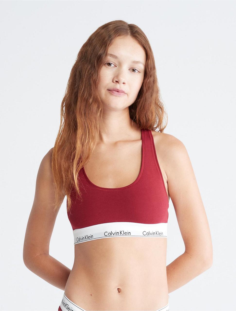 Еластичний бралет Calvin Klein з логотипом оригінал, фото 1