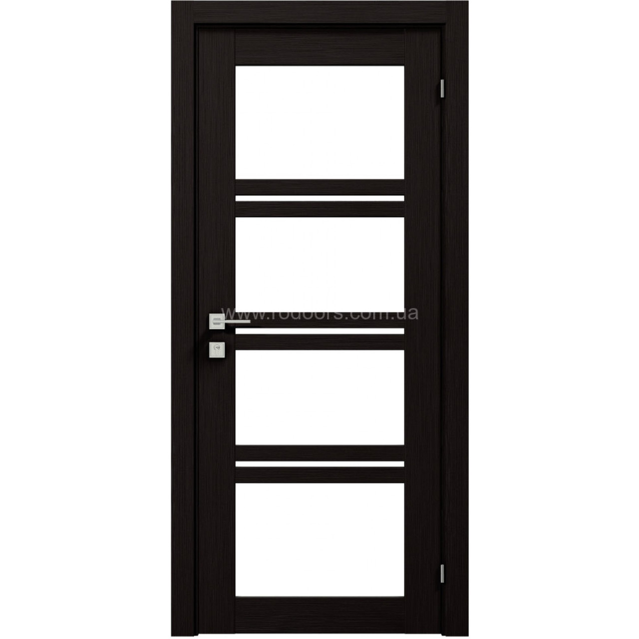 Двері колекції Modern модель Quadro ПЗ, Венге