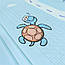 Двосторонній дитячий килимок ігровий Підводна дорога–Зростомір 120х180х0,8 см із сумкою блакитно-рожевий (268), фото 6