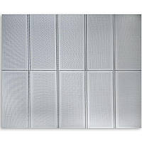 Однотонний ігровий килимок-пазл для дітей Сірий 150х200х1 см з сумкою розвиваючий м'який складаний (299)