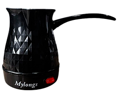 Електрична кавоварка турка Mylongs чорна
