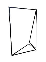 РОЗБІРНА стійка, вішалка для одягу 1600*400*1000 мм. Рейл з трубою для дому, магазину, шоуруму, складу