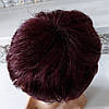 Перука коротка з термоволосся бургунд TR 9714-99Т, фото 6