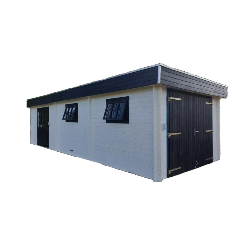 Сучасний сарай, госпблок для дачі з дерева 9,0х3,0 м. від виробника Modern barn - 104