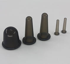 Набір вакуумних силіконових банок 5 шт.