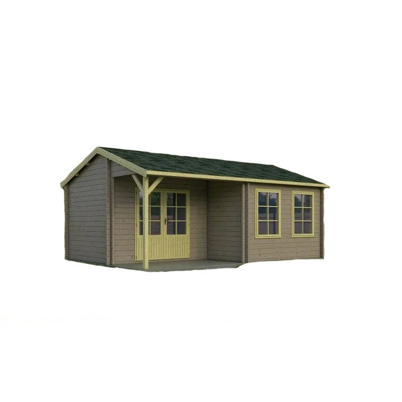Сучасний сарай, госпблок для дачі з дерева 6.0х4,2 м. від виробника Modern barn - 69